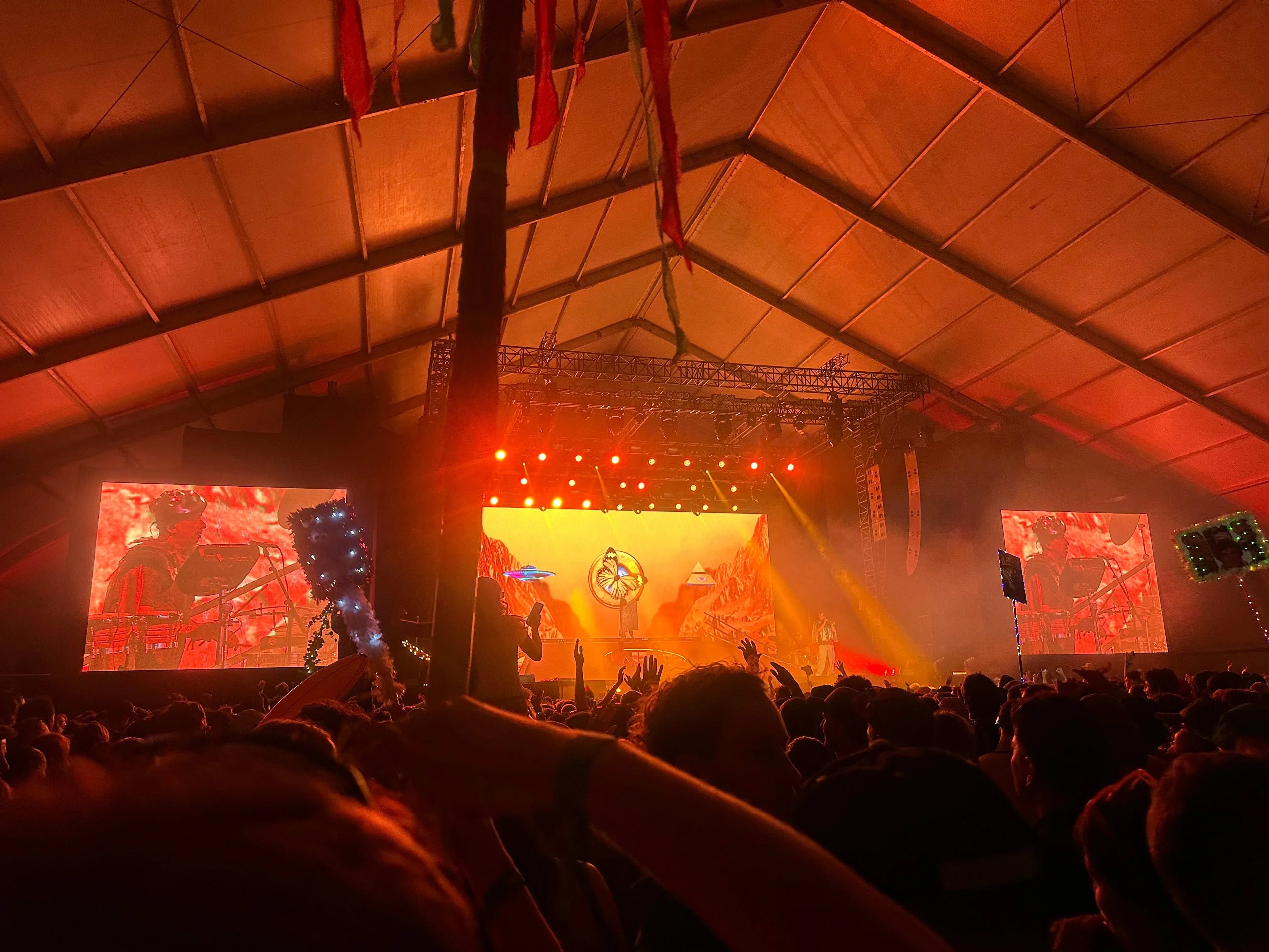 Basement Jaxx at Hagley Park, Christchurch